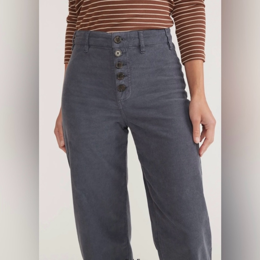 Marine Layer wide leg cord pant Size 4